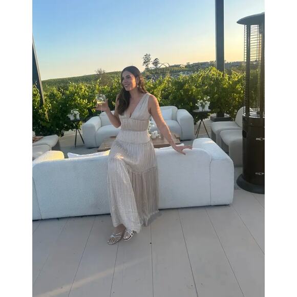 SIMKHAI Vallen Gown in Champagne - Picture 15 of 16